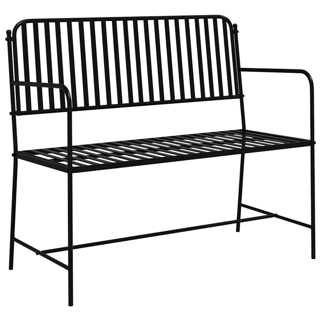 Garden Bench 103.5 X 51.5 X 90 Cm Steel