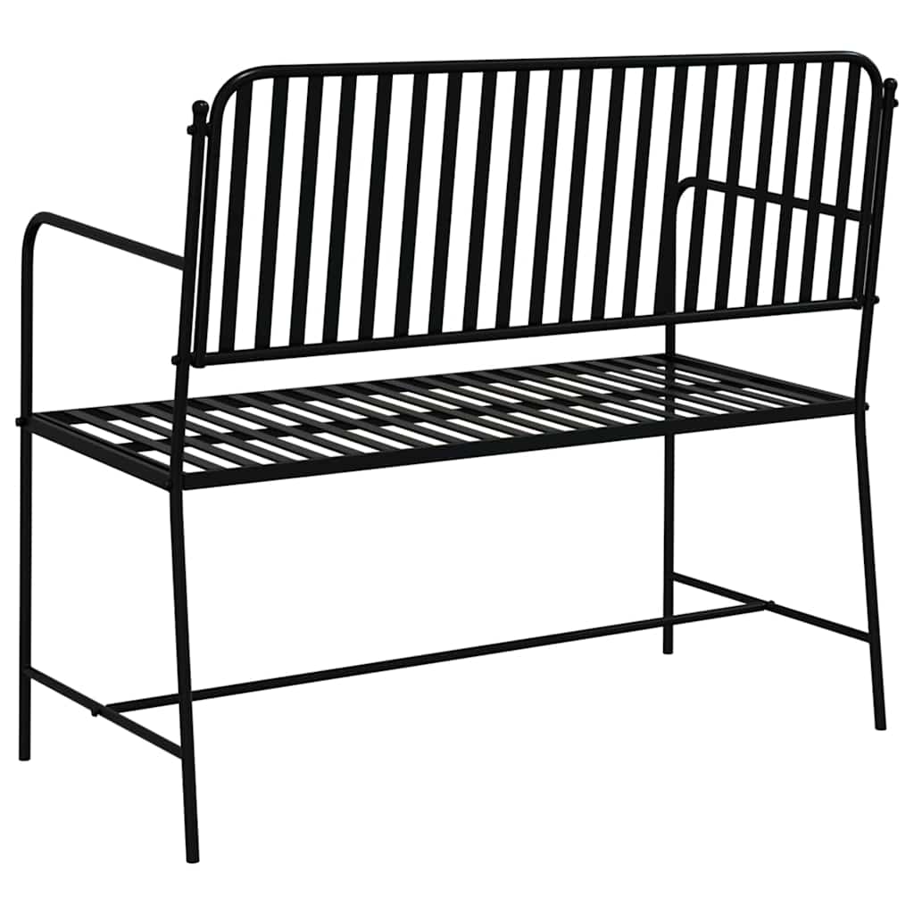 Garden Bench 103.5 X 51.5 X 90 Cm Steel