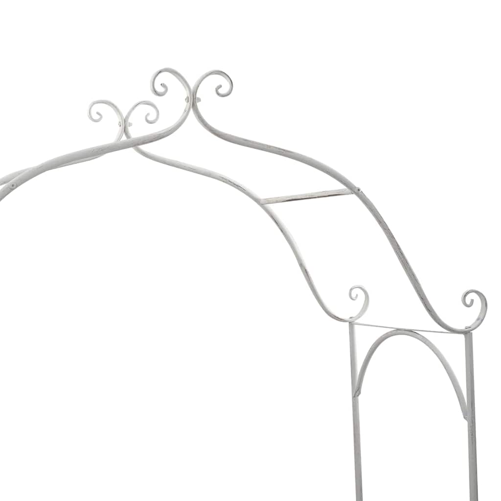 Garden Bench Antique 121 X 48 X 200 Cm Steel