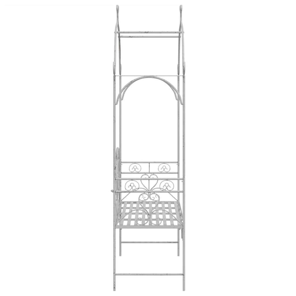Garden Bench Antique 121 X 48 X 200 Cm Steel