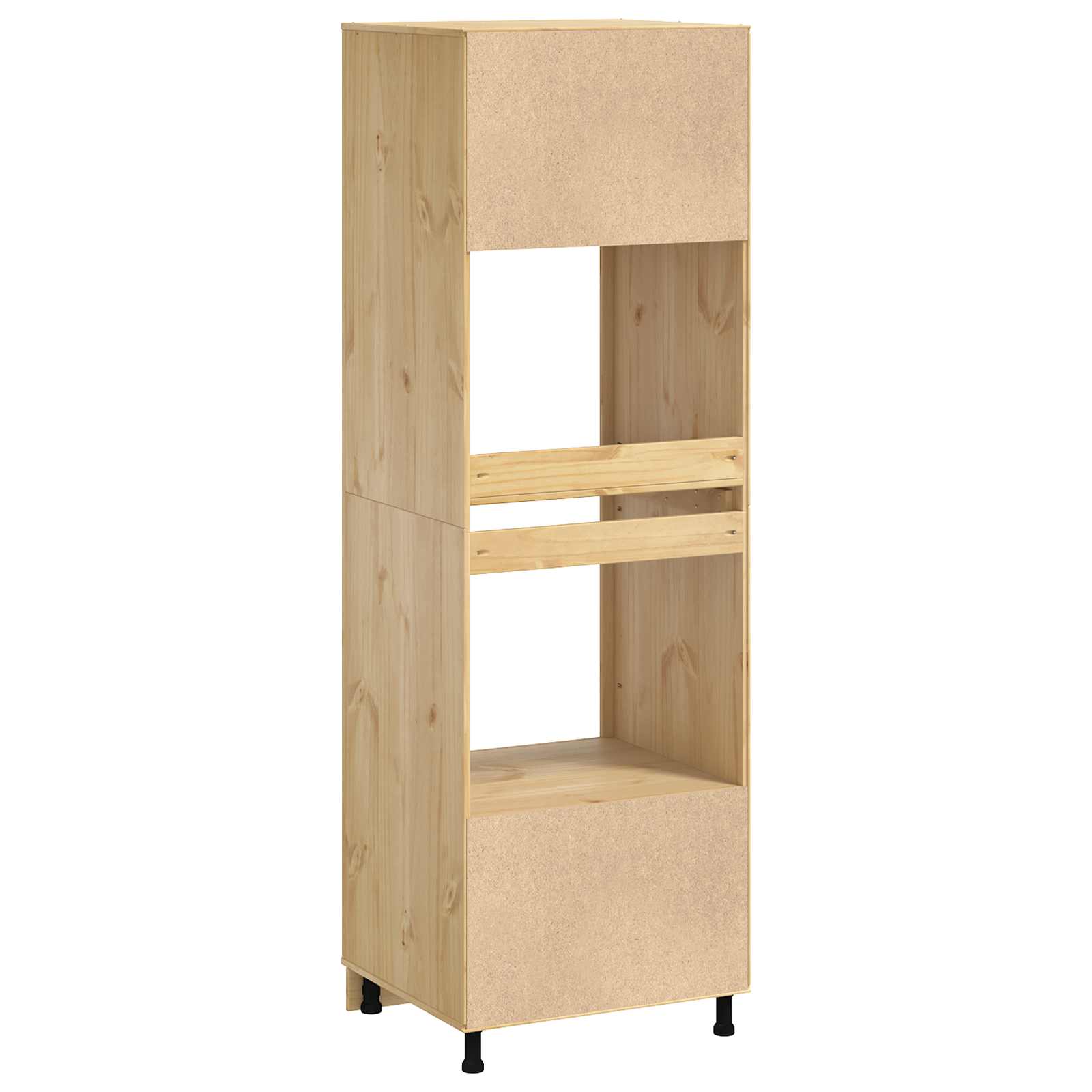 Cabinet Ski 66 X 58 X 207 Cm Solid Pine Wood