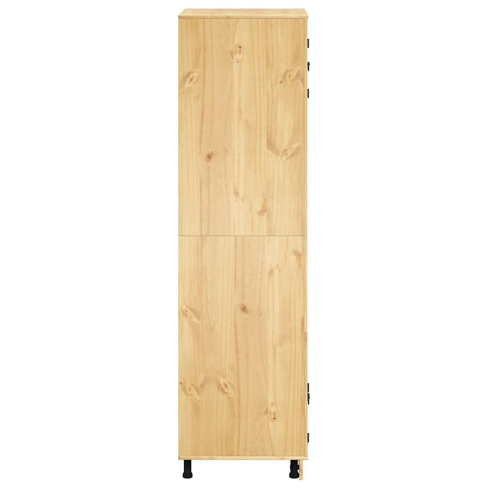 Cabinet Ski 66 X 58 X 207 Cm Solid Pine Wood