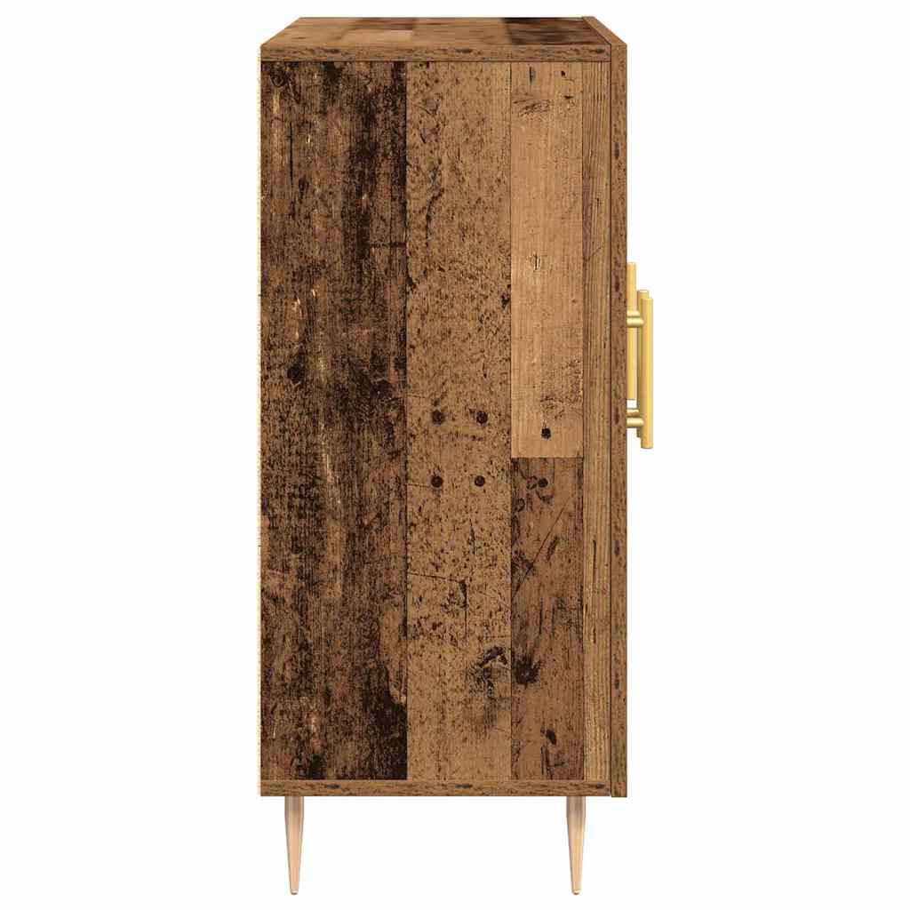 Sideboard 90 X 34 X 80 Cm Engineered Wood