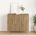 Sideboard 90 X 34 X 80 Cm Engineered Wood