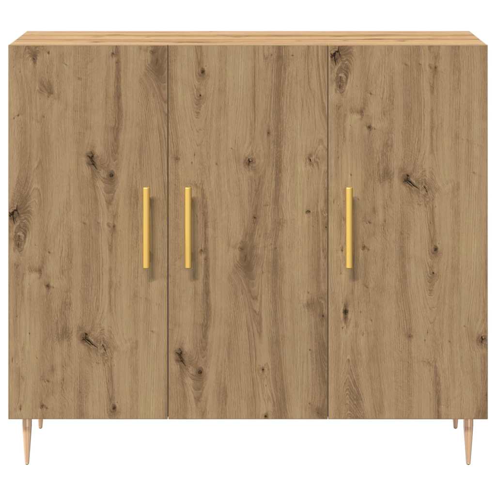Sideboard 90 X 34 X 80 Cm Engineered Wood