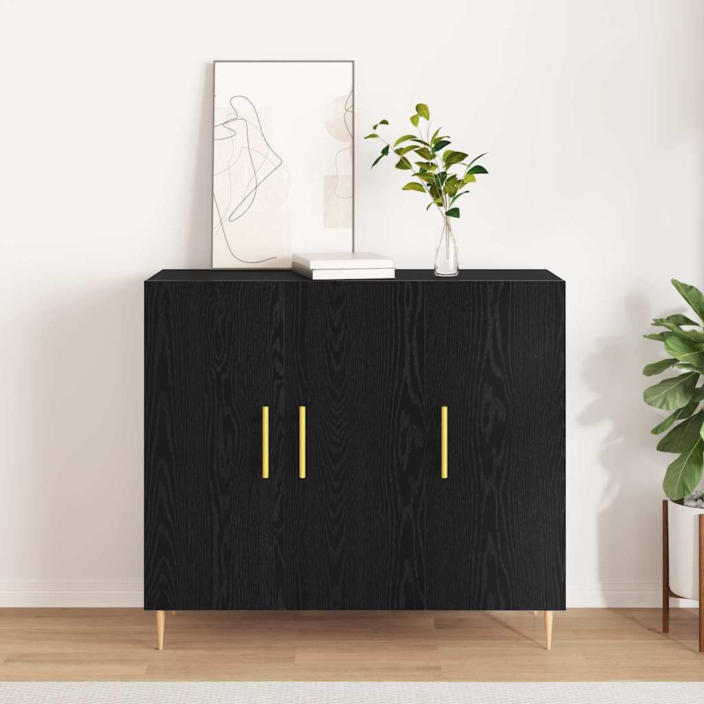 Sideboard 90 X 34 80 Cm Engineered Wood 90 X 34 X 80 Cm