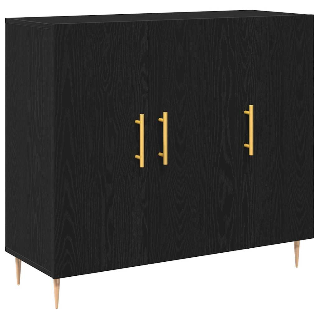 Sideboard 90 X 34 X 80 Cm Engineered Wood