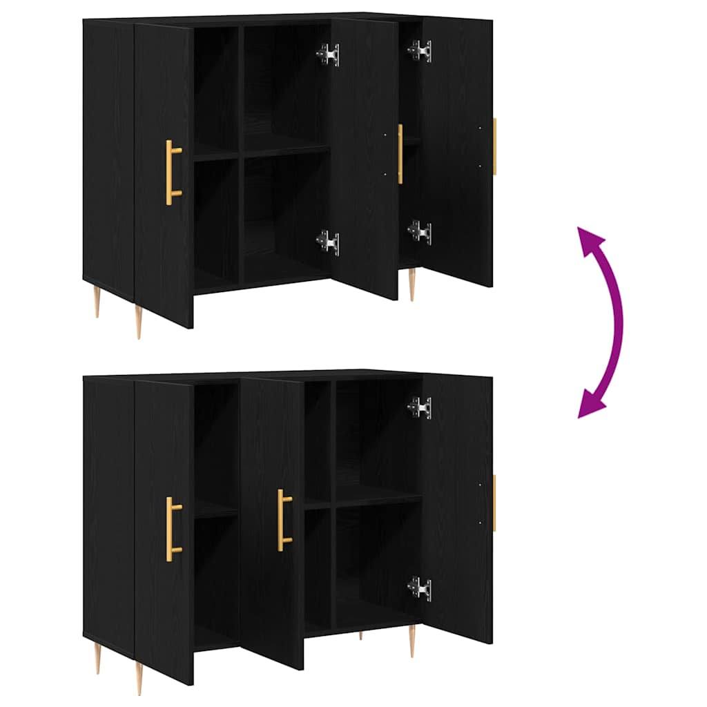 Sideboard 90 X 34 80 Cm Engineered Wood 90 X 34 X 80 Cm