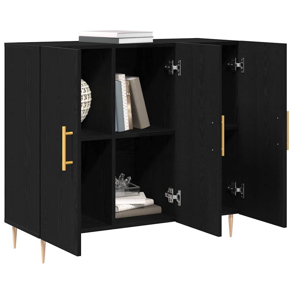 Sideboard 90 X 34 80 Cm Engineered Wood 90 X 34 X 80 Cm
