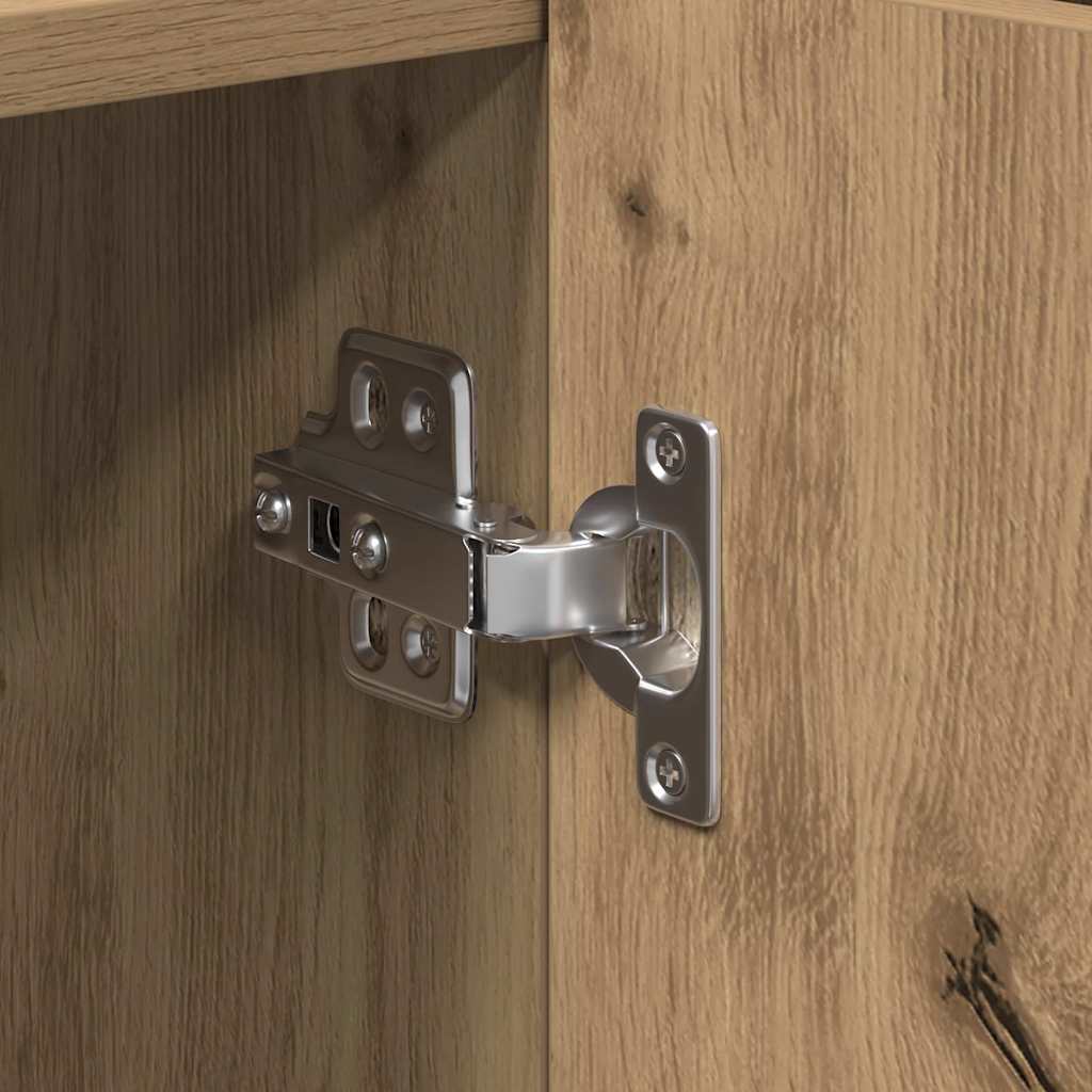 Sideboard 90 X 34 X 80 Cm Engineered Wood