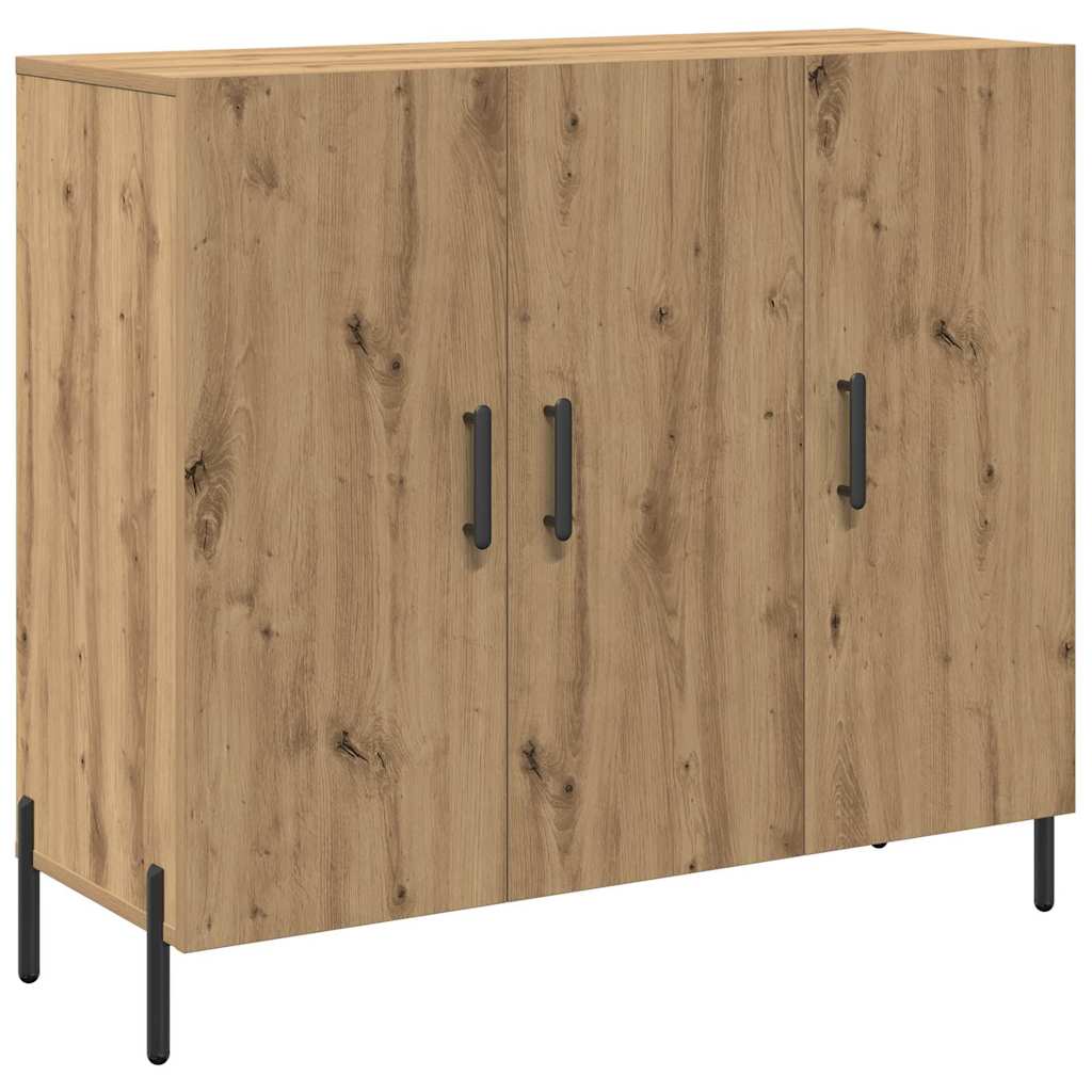 Sideboard 90 X 34 X 80 Cm Engineered Wood
