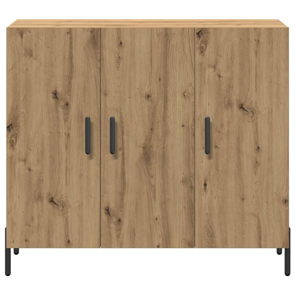 Sideboard 90 X 34 X 80 Cm Engineered Wood