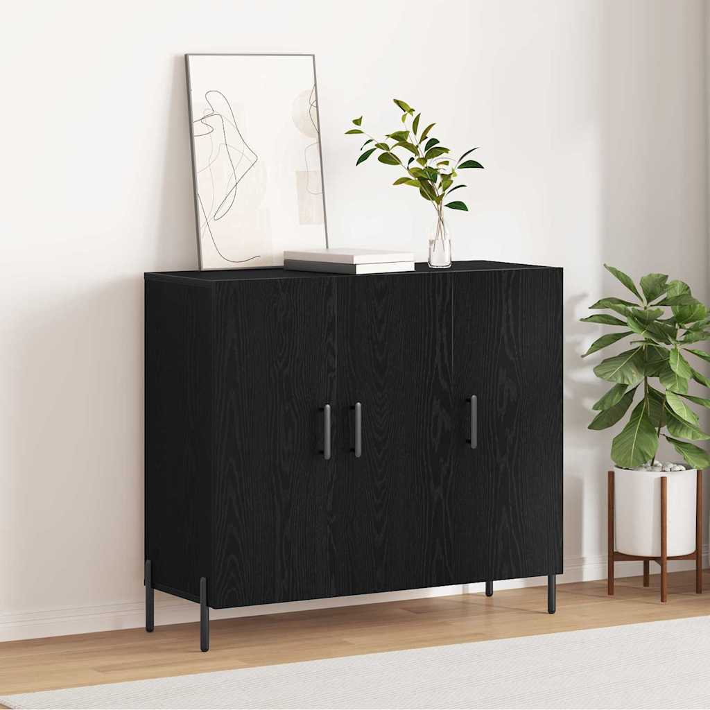 Sideboard 90 X 34 80 Cm Engineered Wood 90 X 34 X 80 Cm
