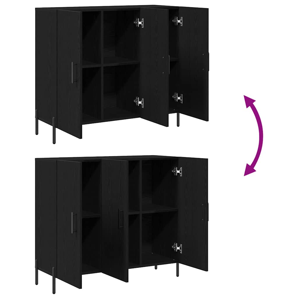 Sideboard 90 X 34 80 Cm Engineered Wood 90 X 34 X 80 Cm