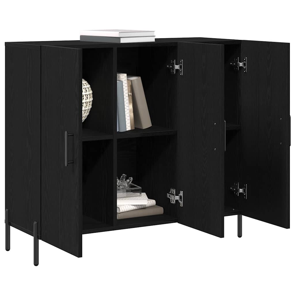 Sideboard 90 X 34 X 80 Cm Engineered Wood