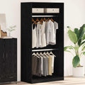 Wardrobe With Shelf Engineered Wood