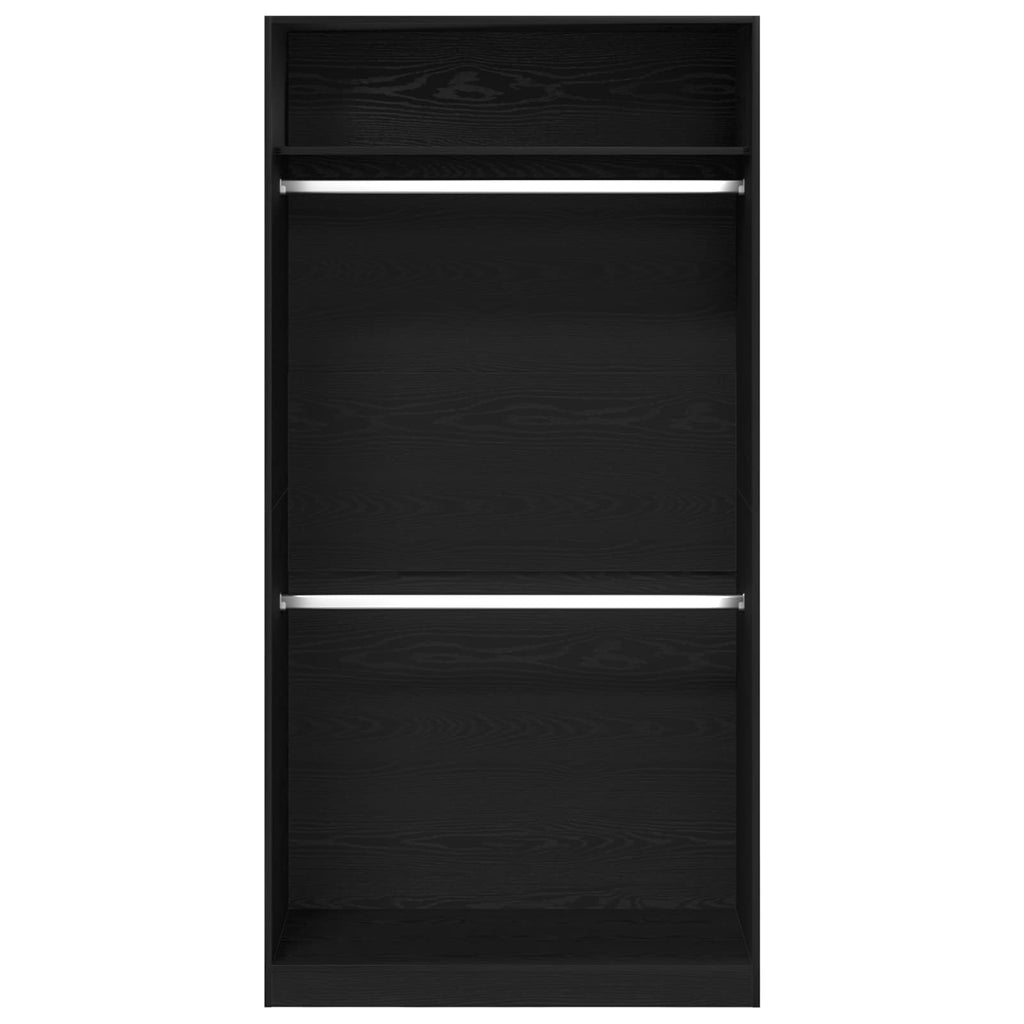 Wardrobe With Shelf Engineered Wood