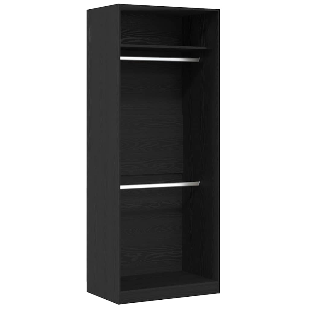 Wardrobe With Shelf Engineered Wood