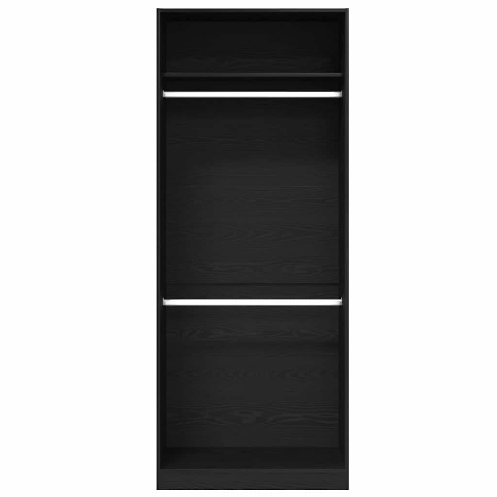 Wardrobe With Shelf Engineered Wood