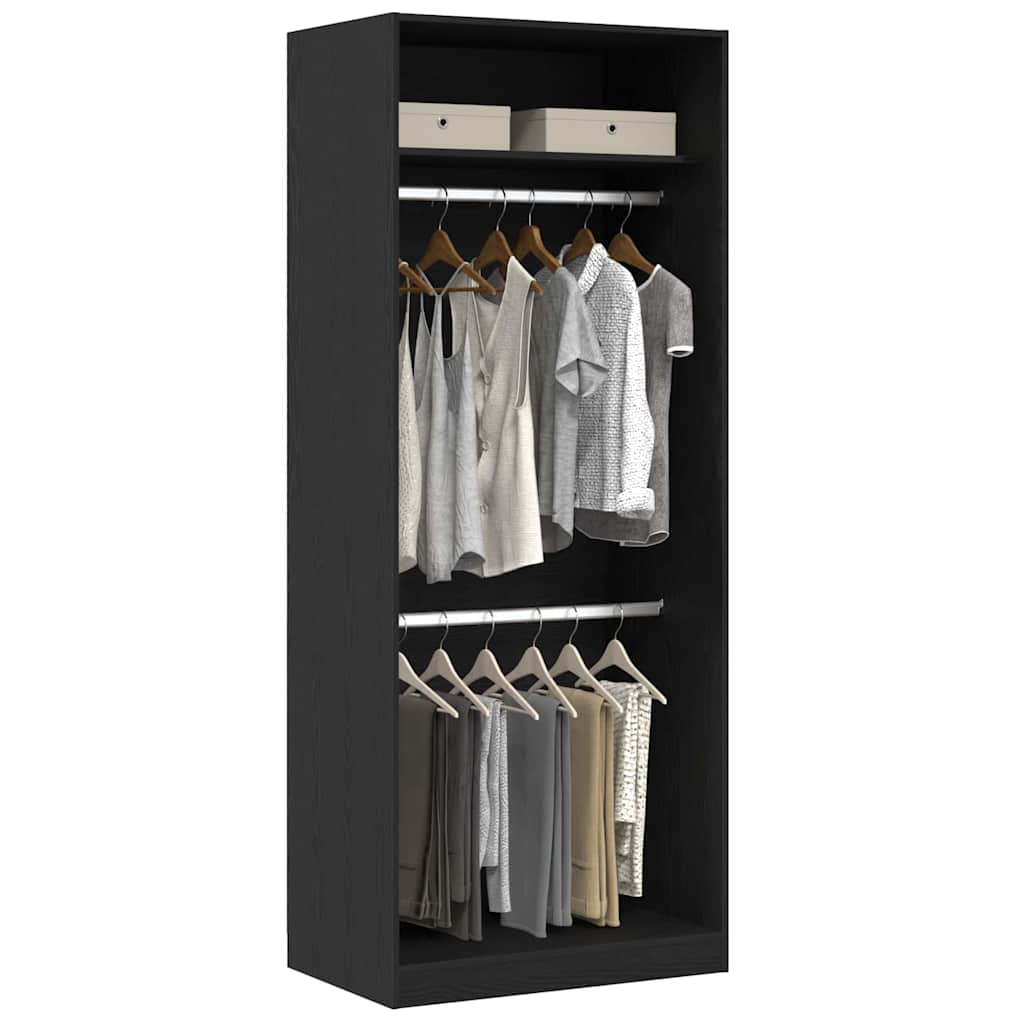 Wardrobe With Shelf Engineered Wood