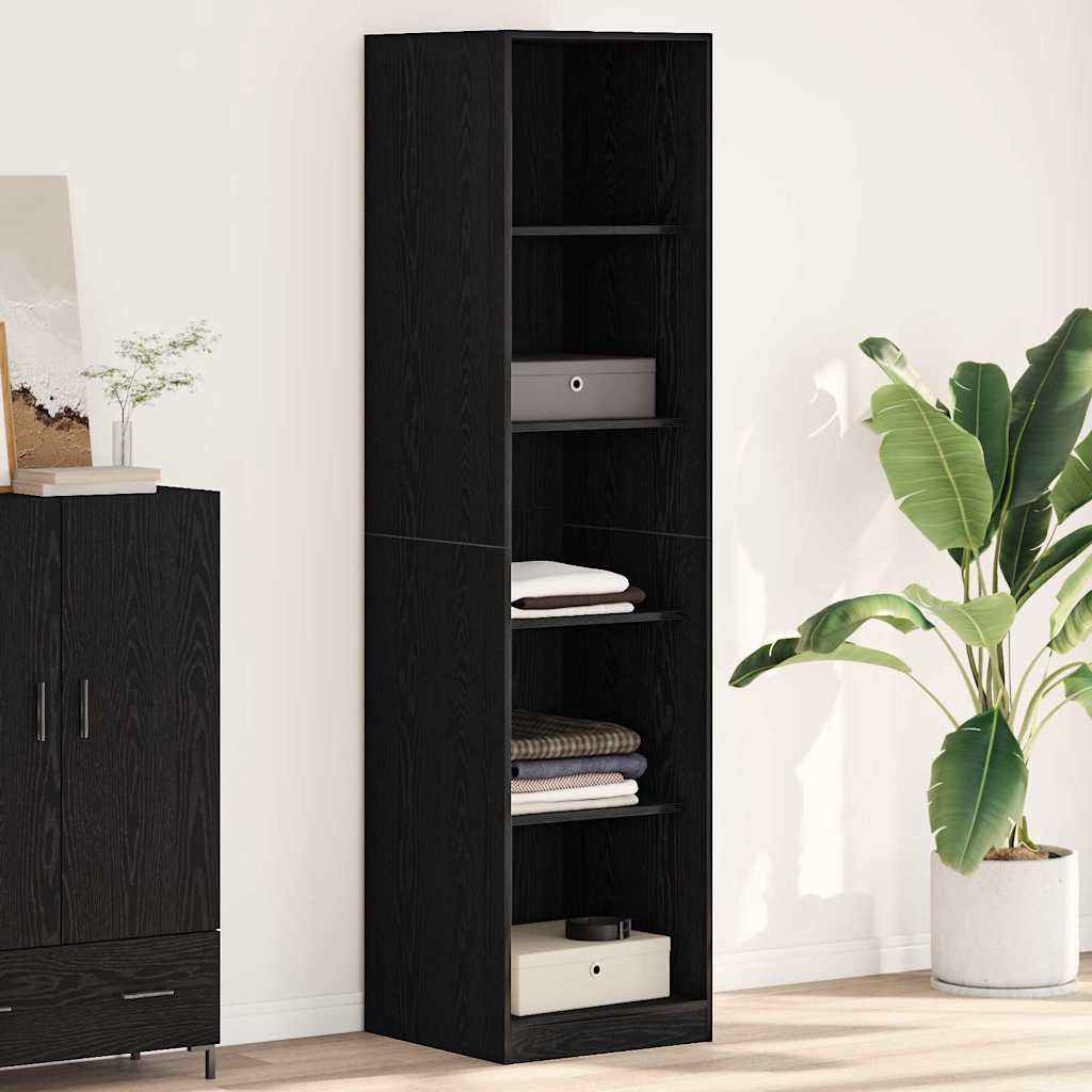 Wardrobe With Shelf Engineered Wood
