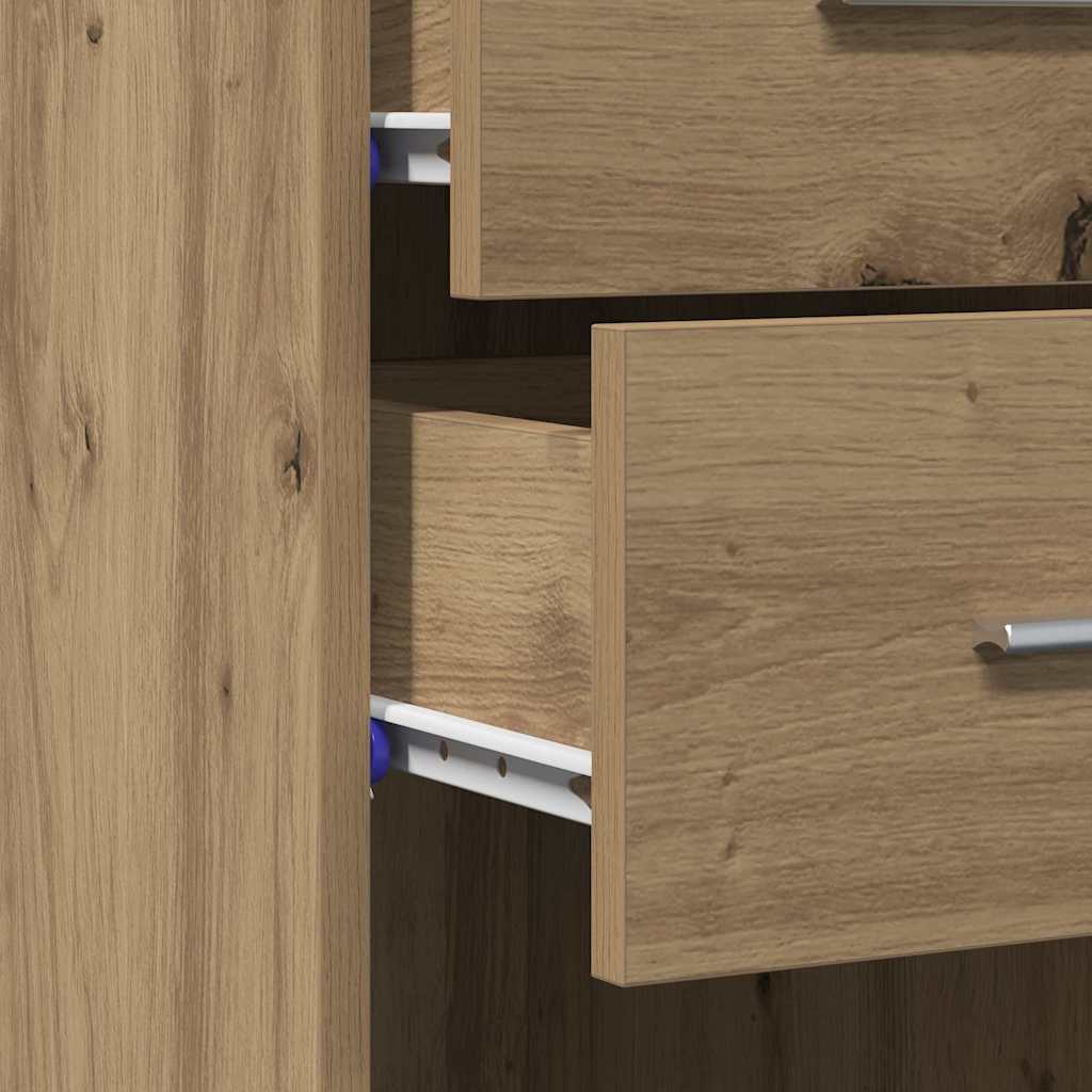 Bookcase With Drawer 30 X 42.4 X 185.2 Cm