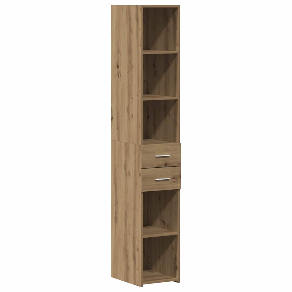 Bookcase With Drawer 30 X 42.4 X 185.2 Cm