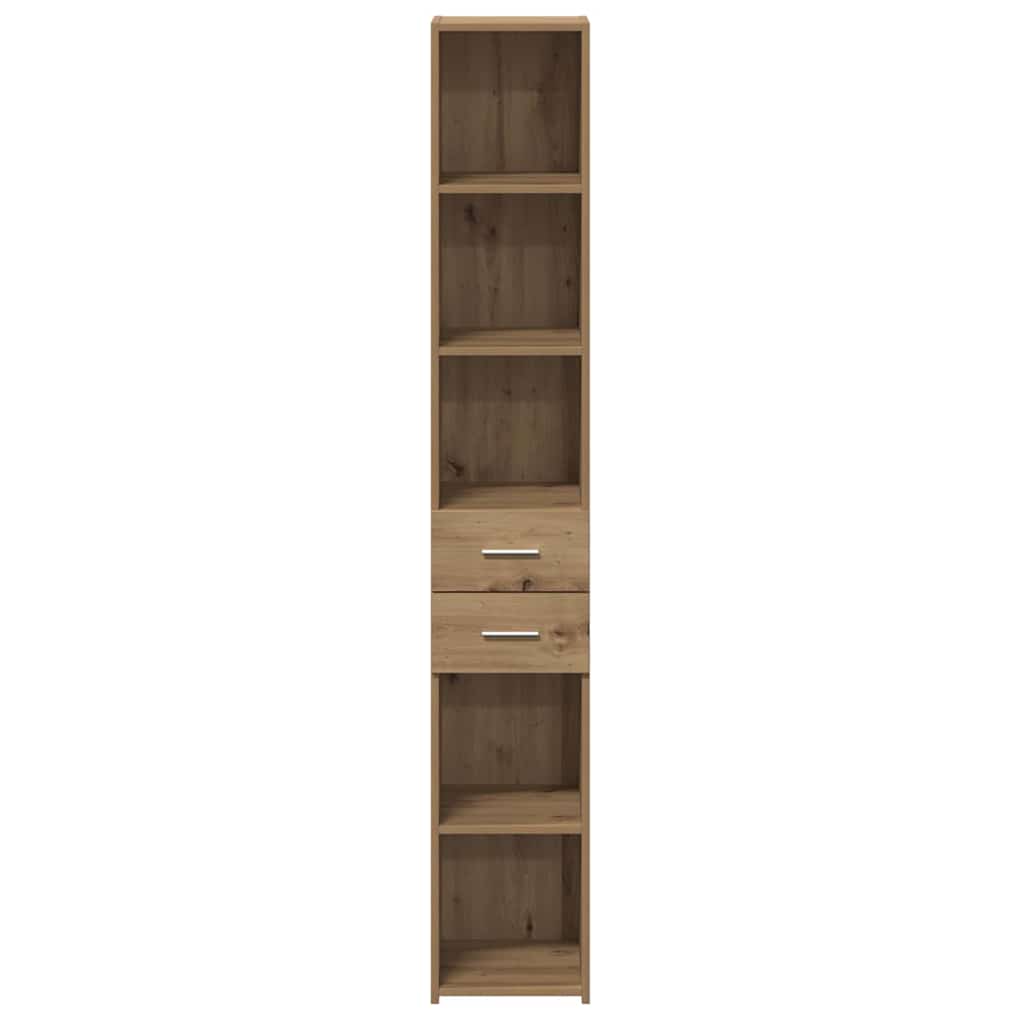 Bookcase With Drawer 30 X 42.4 X 185.2 Cm