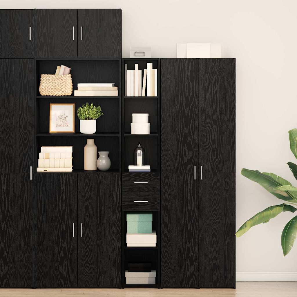 Bookcase With Drawer 30 X 42.4 X 185.2 Cm
