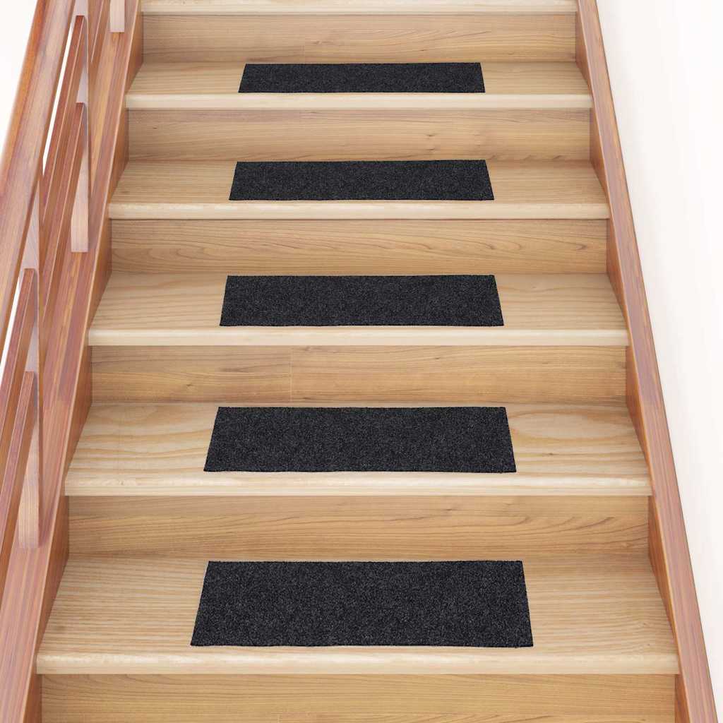 Stair Mats Self-Adhesive 15 Pcs Rectangular