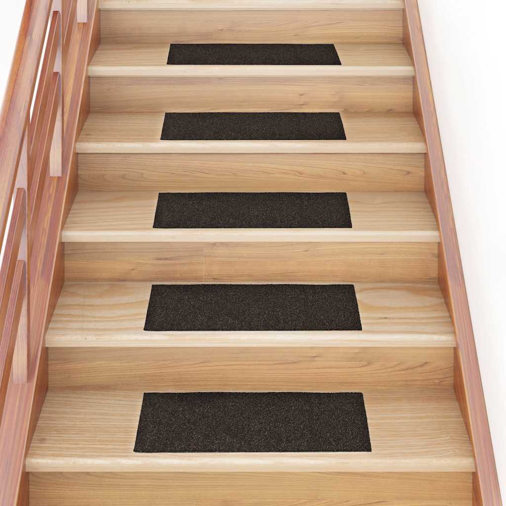 Stair Mats Self-Adhesive 15 Pcs Rectangular