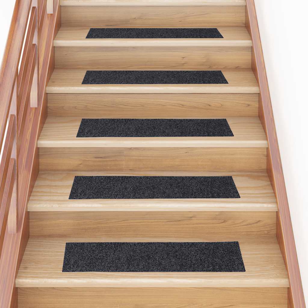 Stair Mats Self-Adhesive 15 Pcs Rectangular
