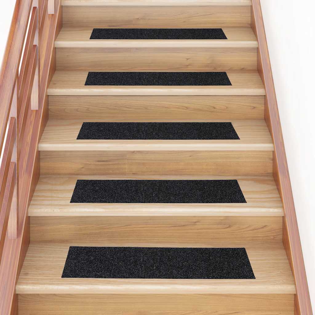 Stair Mats Self-Adhesive 15 Pcs Rectangular