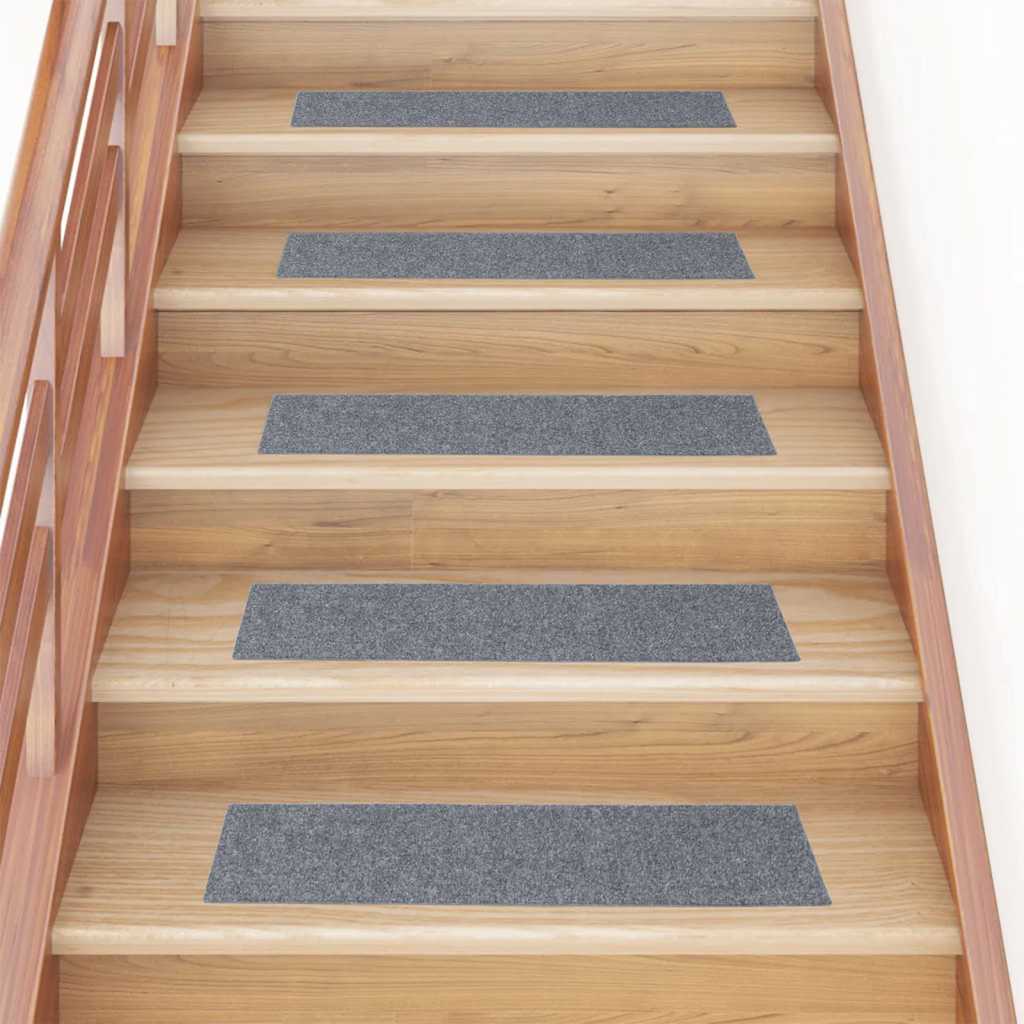 Stair Mats Self-Adhesive 15 Pcs Rectangular
