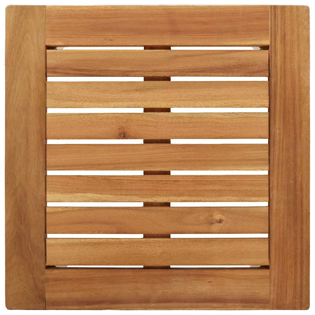 Outdoor Furniture Set Garden Dining 3 Pcs Brown Solid teak wood Solid acacia woo