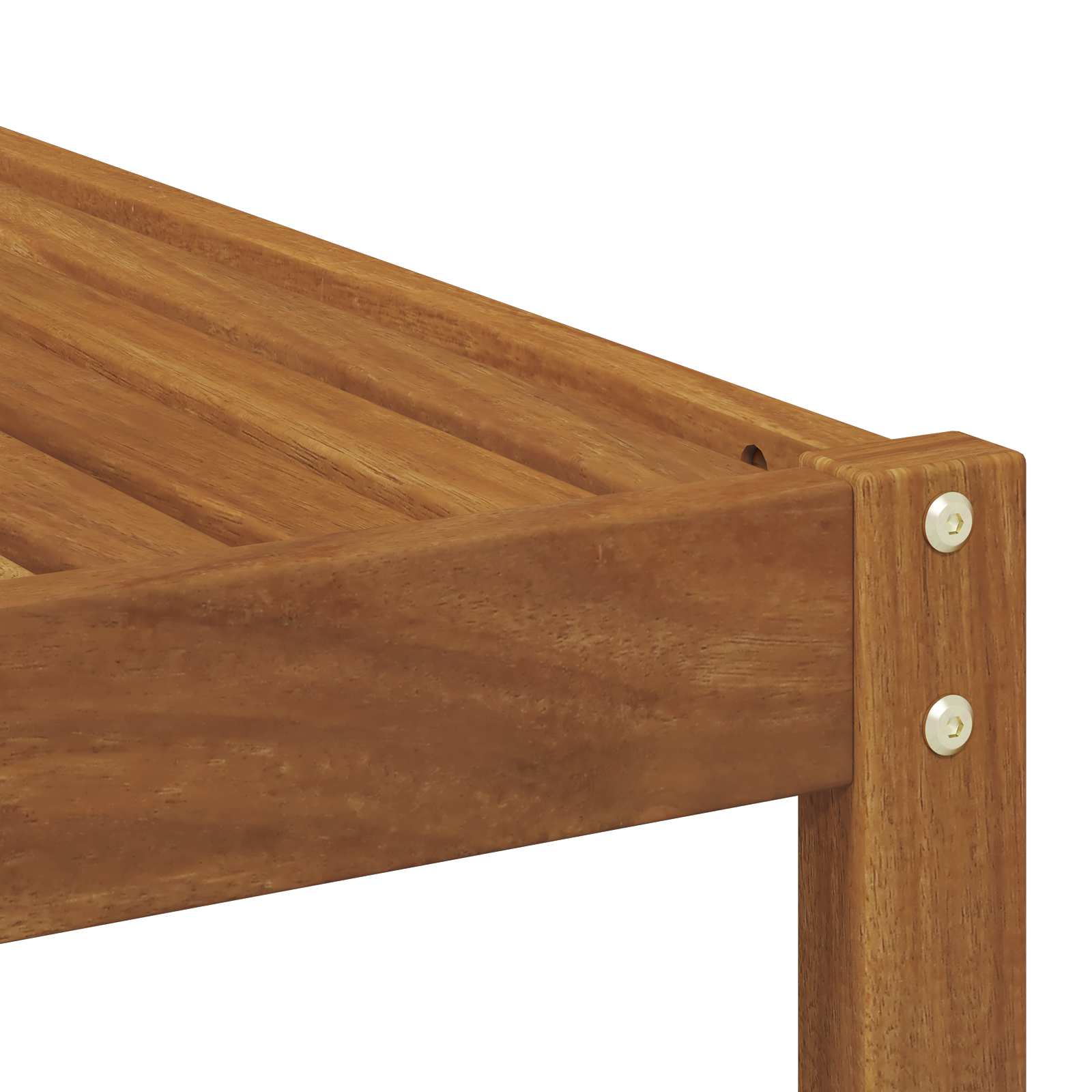 Outdoor Sofa Set 3 Pcs Solid Acacia Wood
