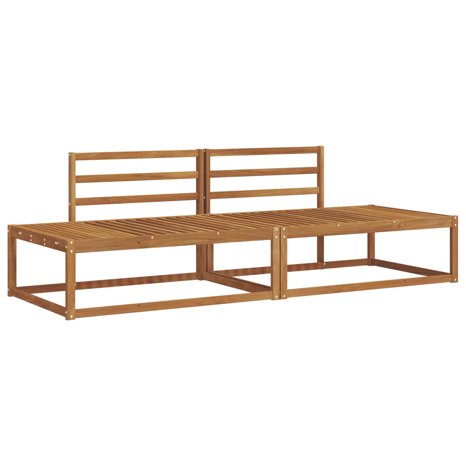 Outdoor Sofa Set Solid Acacia Wood