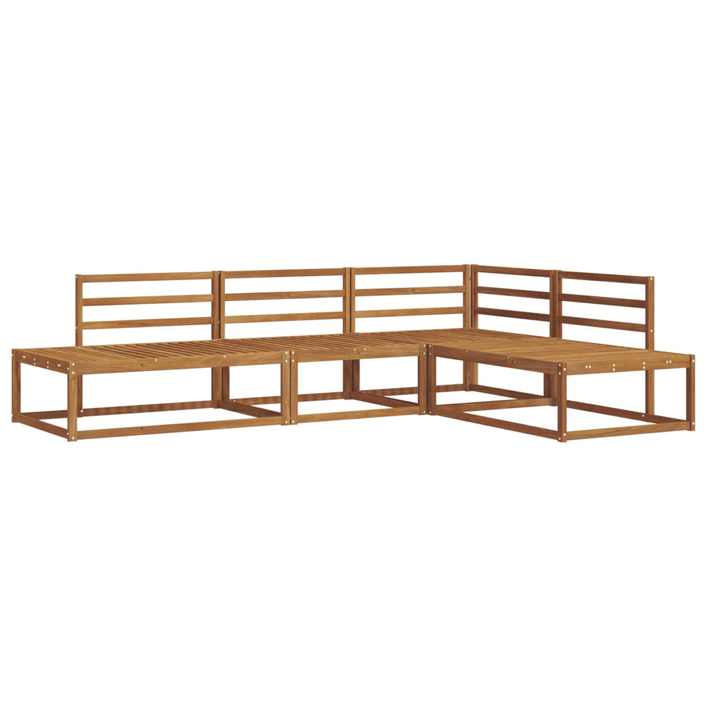 Outdoor Sofa Set Solid Acacia Wood
