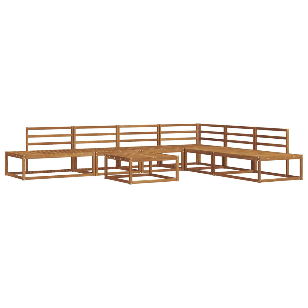 Outdoor Sofa Set Solid Acacia Wood