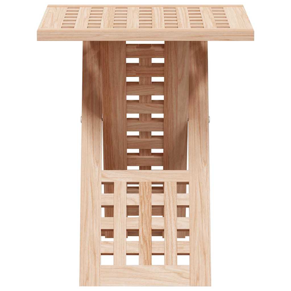 Coffee Table Brown 33 X 33 X 40.5 Cm Solid Walnut Wood