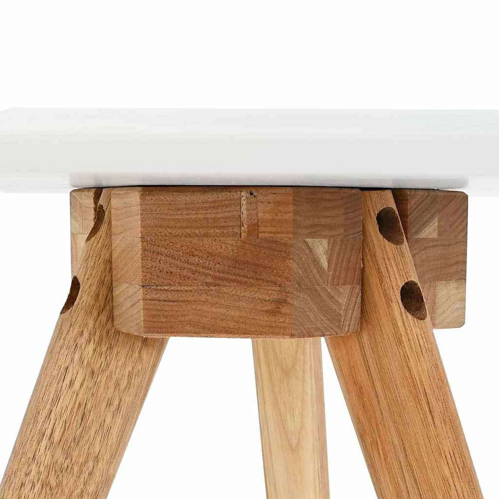 Coffee Table 3 Pcs Brown Solid Walnut Wood