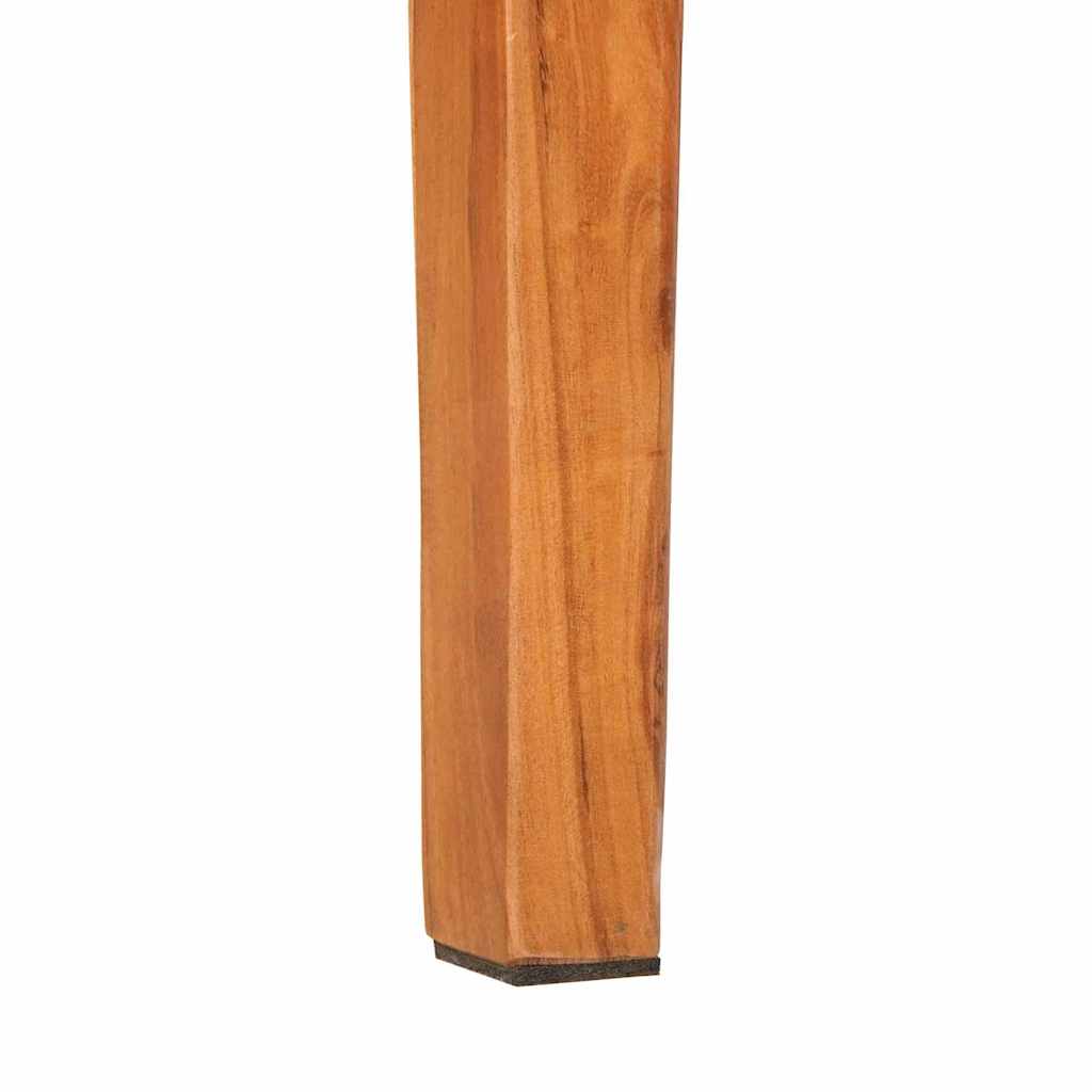 Console Table Brown Solid Acacia Wood