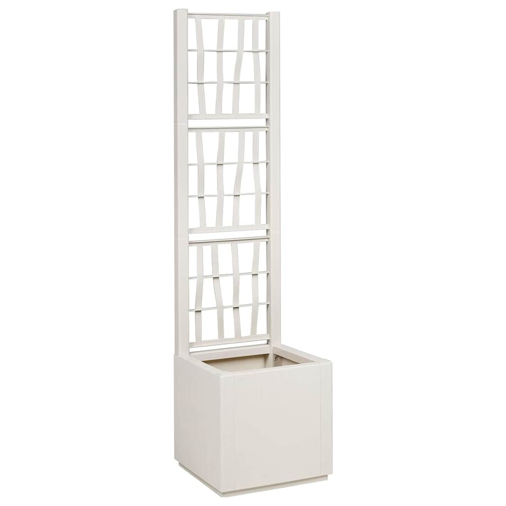 Garden Planter With Trellis Pp