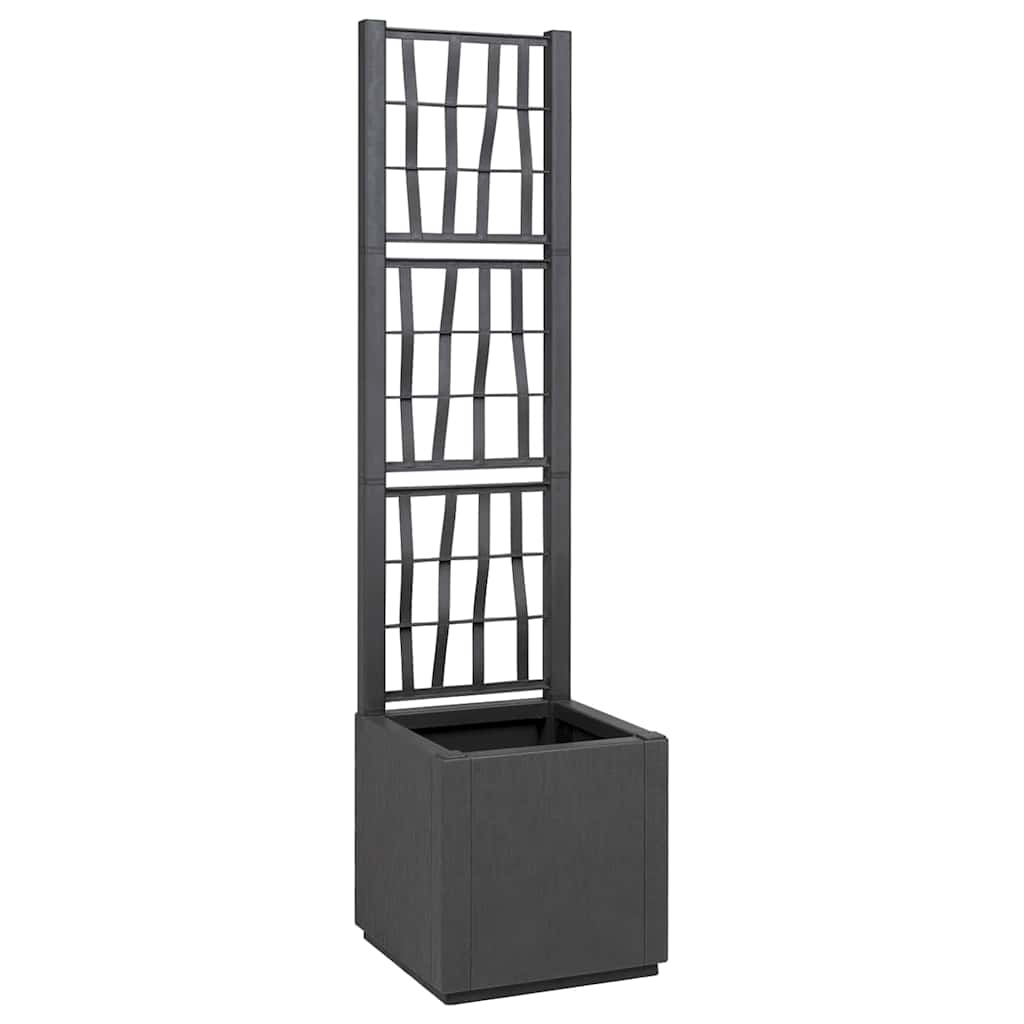 Garden Planter With Trellis Pp