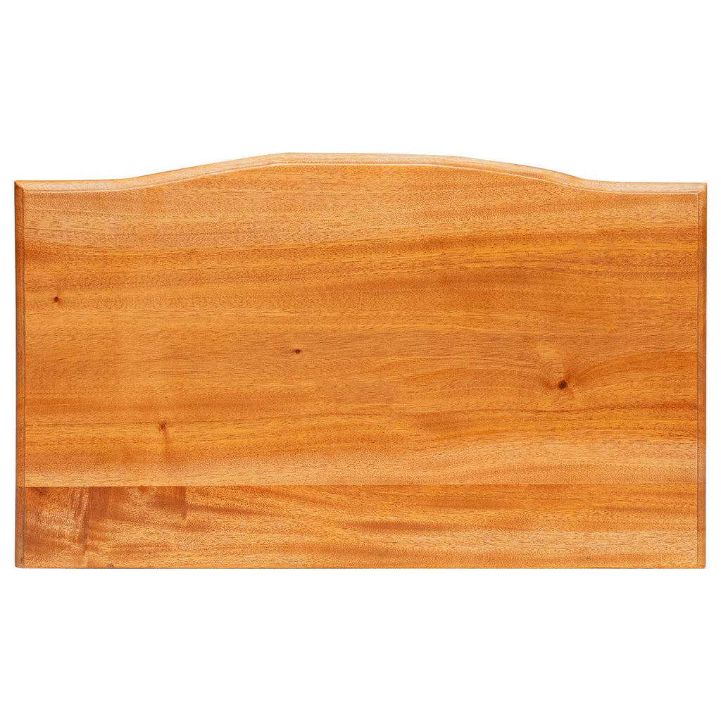 Console Table Natural 50.5 X 30 X 75.5 Cm Solid Mahogany Wood