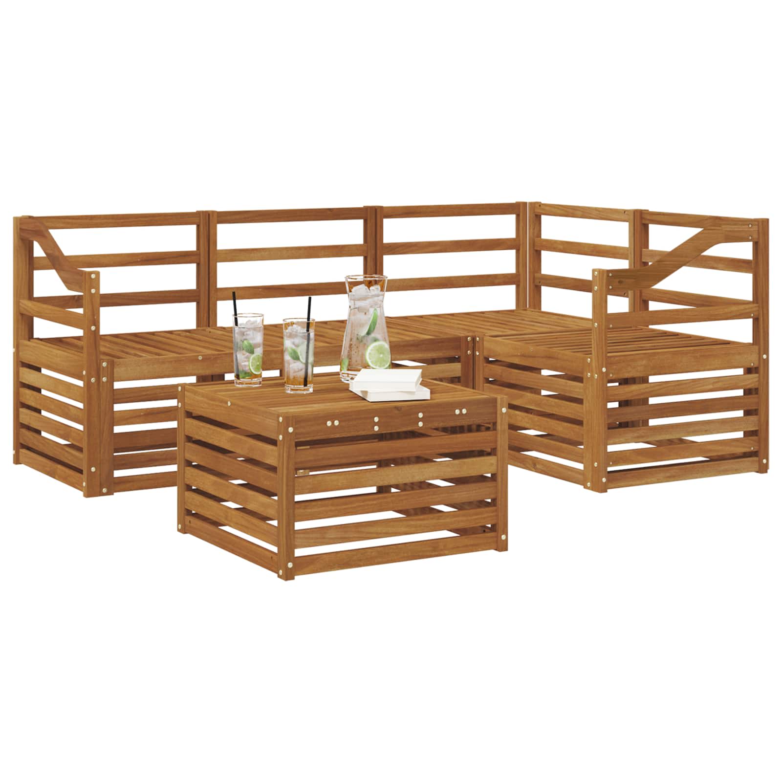 Outdoor Sofa Set 5 Pcs