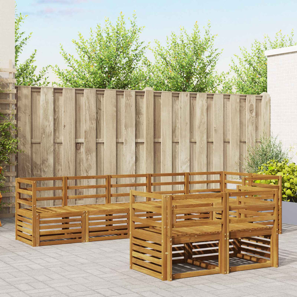 Sofa Sets Solid Acacia Wood