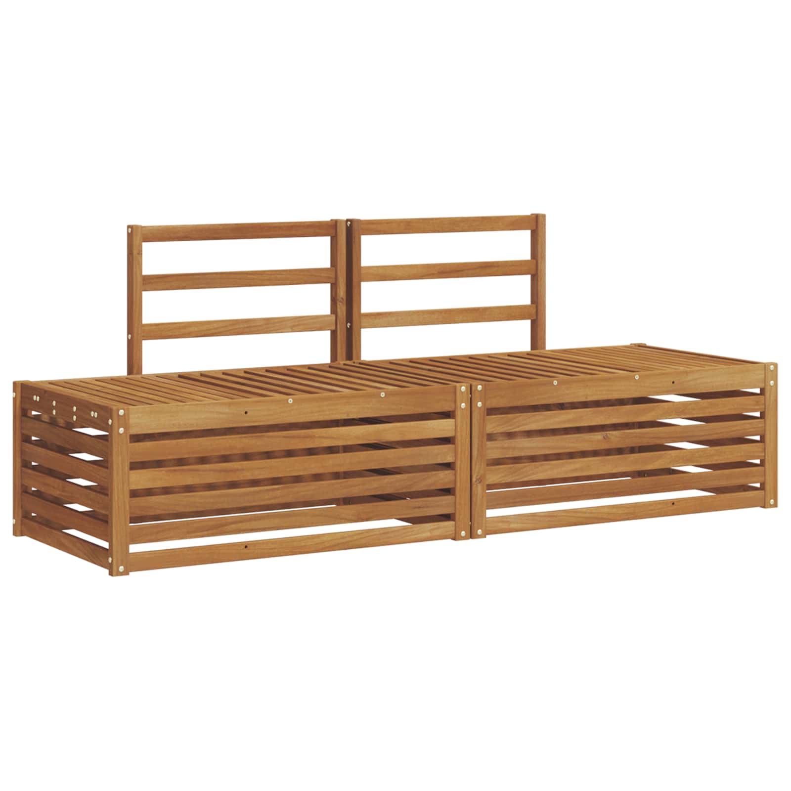 Outdoor Sofa Set 2 Piece 182.5 X 63 X 73 Cm