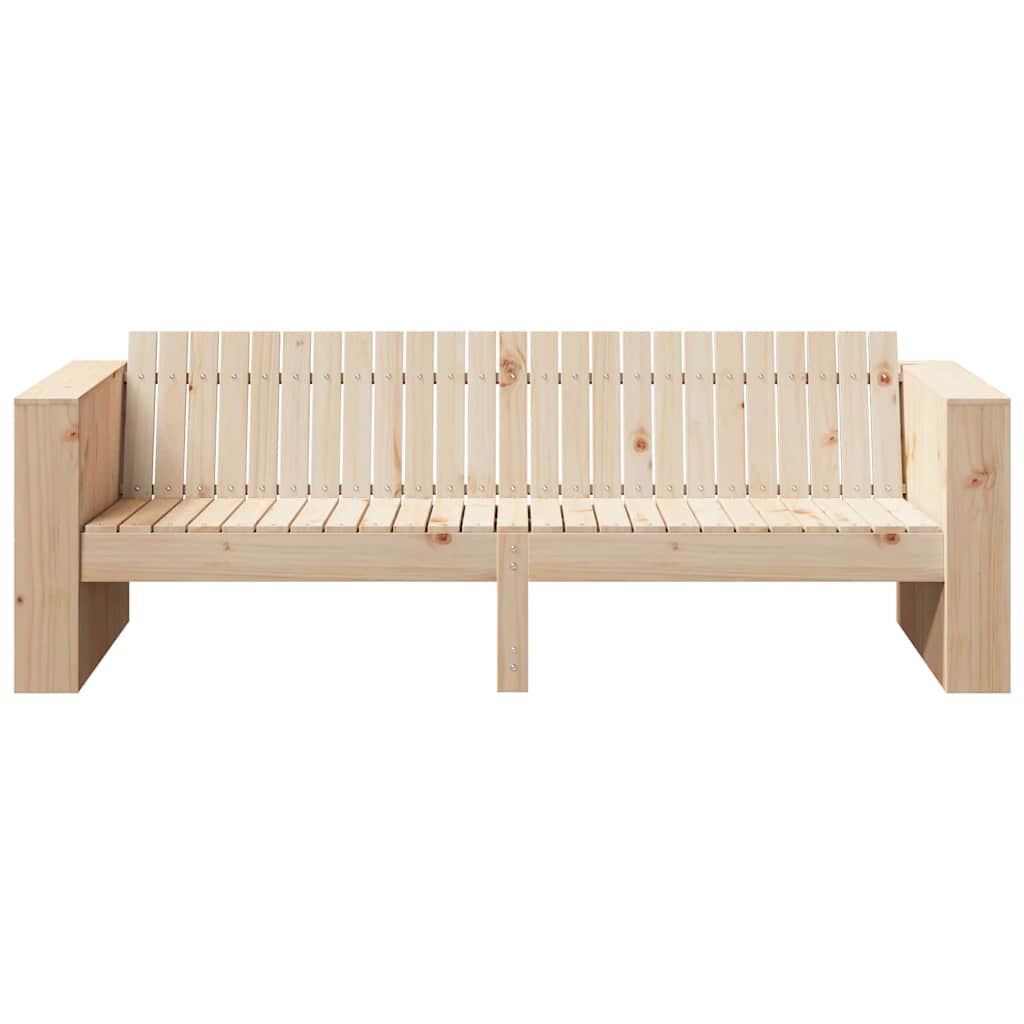 Garden Sofa 185.5 X 60 X 62 Cm Solid Pine Wood