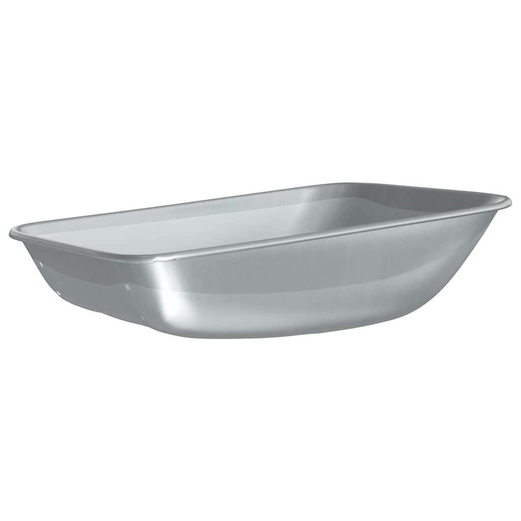 Wheelbarrow Tray Replacement Silver Steel